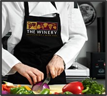 Custom printed aprons